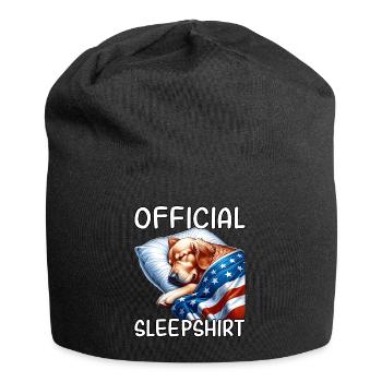 Chemise de nuit Labrador US - Bonnet en jersey - noir - Devant