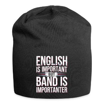 For real music lovers - Jersey Beanie - black - Front
