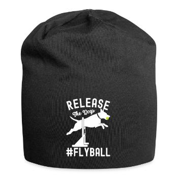 Flyball Sports canins - Bonnet en jersey - noir - Devant