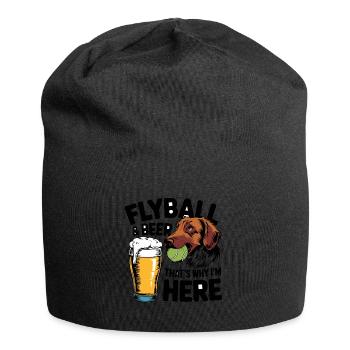 Flyball Sports canins - Bonnet en jersey - noir - Devant