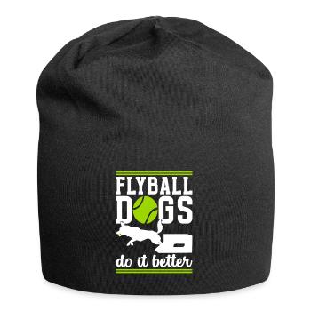 Flyball Sports canins - Bonnet en jersey - noir - Devant
