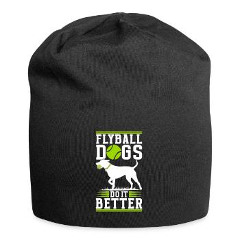 Flyball Sports canins - Bonnet en jersey - noir - Devant