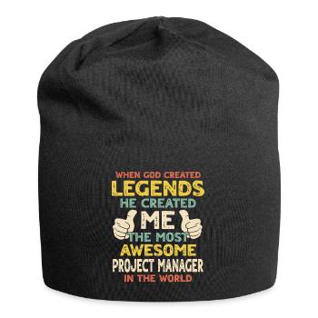 Project managers - Jersey Beanie - black - Front