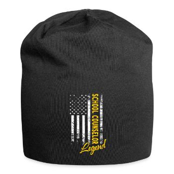 Légende du conseiller scolaire - Bonnet en jersey - noir - Devant