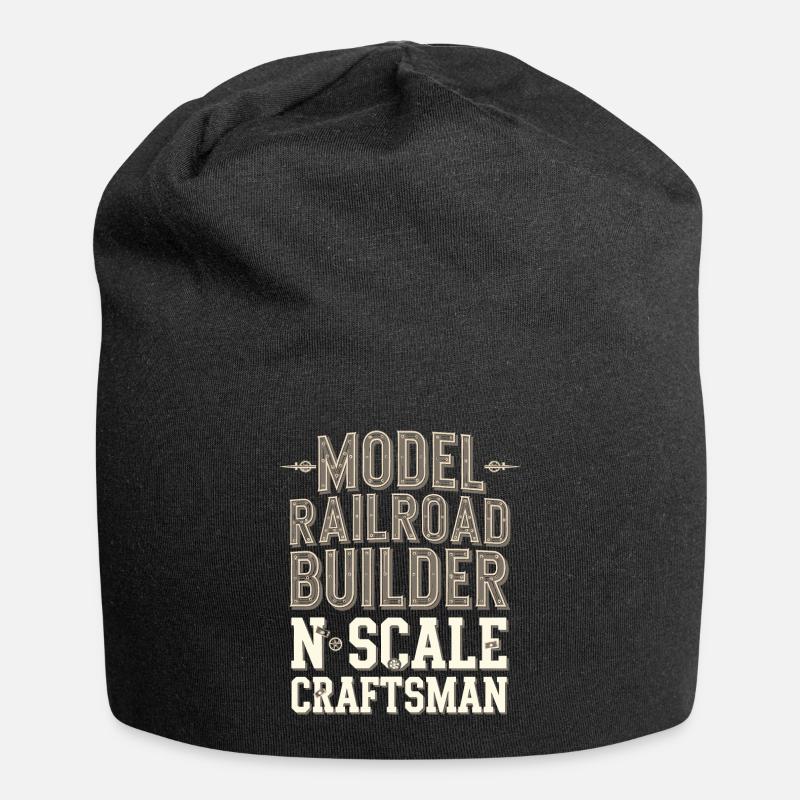 Précision dans le modélisme - Bonnet en jersey - noir