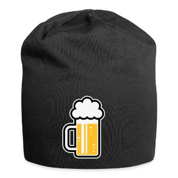 XFrohsinn (Links / Gold White Black) - Jersey-Beanie - Schwarz - Vorne
