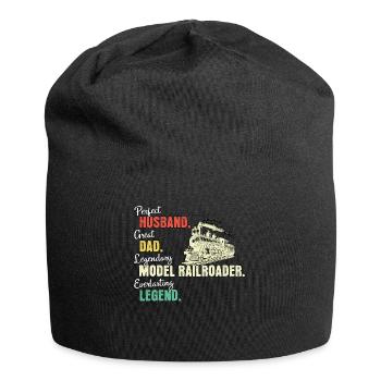Model railroader dad - Jersey Beanie - black - Front