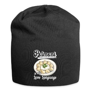 Pelmeni Russian Cuisine - Jersey Beanie - black - Front