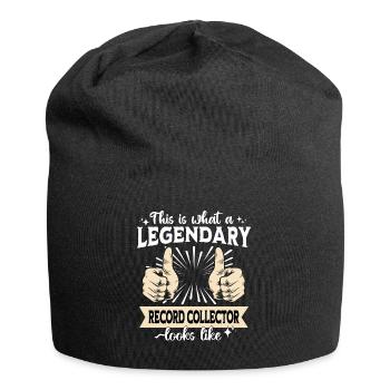 Legendary record collector - Jersey Beanie - black - Front