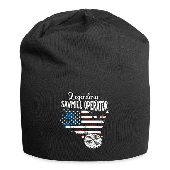 Sägewerksarbeiter US - Jersey-Beanie - Schwarz - Vorne