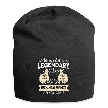 Ingénieur mécanique légendaire - Bonnet en jersey - noir - Devant