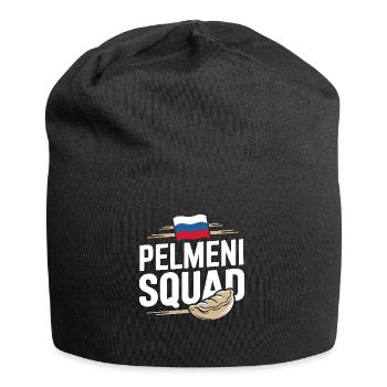 Pelmeni Russian Cuisine - Jersey Beanie - black - Front