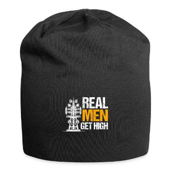 Industrial Climbers Tower Climbers Industrial Climbing - Jersey Beanie - black - Front