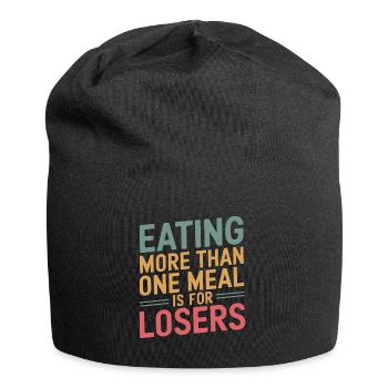 Intermittent fasting Intermittent fasting - Jersey Beanie - black - Front