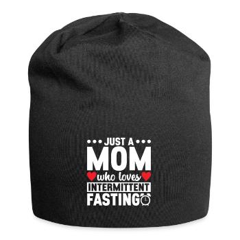 Intermittent fasting Intermittent fasting - Jersey Beanie - black - Front
