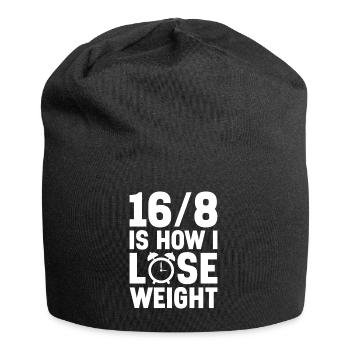 Intermittent fasting Intermittent fasting - Jersey Beanie - black - Front