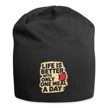 Intermittent fasting Intermittent fasting - Jersey Beanie - black - Front