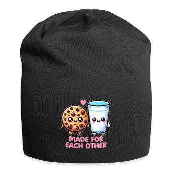 Milk and biscuit - Jersey Beanie - black - Front