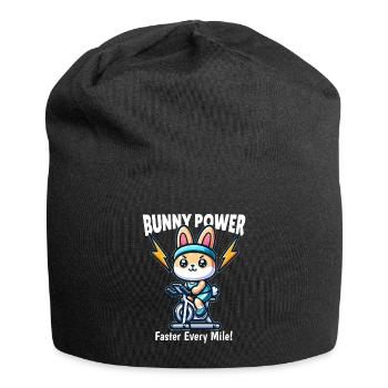 Rabbit spin bike - Jersey Beanie - black - Front
