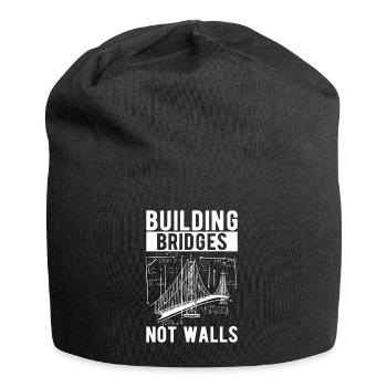 Bridge Engineer Bridge Construction - Jersey Beanie - black - Front