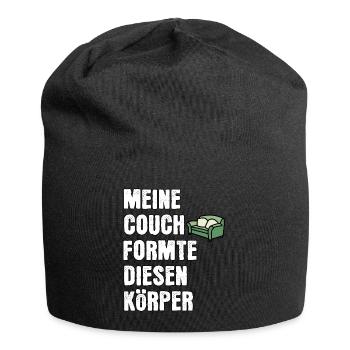 Speak Couch Body - Jersey Beanie - black - Front