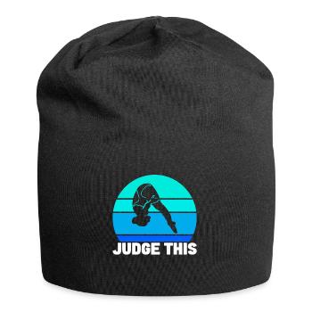 Diving diving board - Jersey Beanie - black - Front