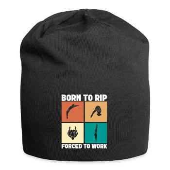 Diving diving board - Jersey Beanie - black - Front