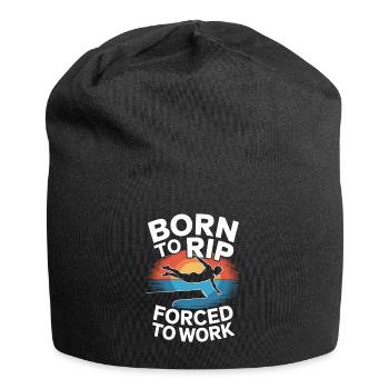 Diving diving board - Jersey Beanie - black - Front