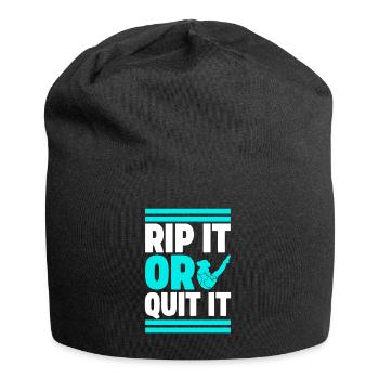 Diving diving board - Jersey Beanie - black - Front