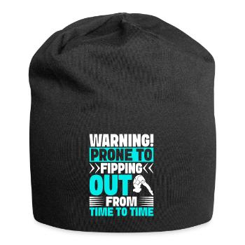 Diving diving board - Jersey Beanie - black - Front
