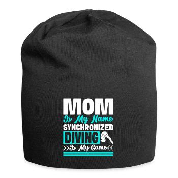 Diving diving board - Jersey Beanie - black - Front
