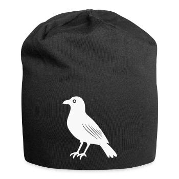 Raven - Jersey Beanie - black - Front