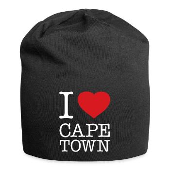 I love Cape Town Kapstadt - Jersey Beanie - black - Front