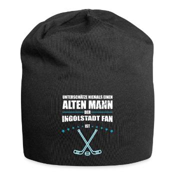 Alter Mann - Ingolstadt Eishockey Fan | Retro - Jersey Beanie - black - Front