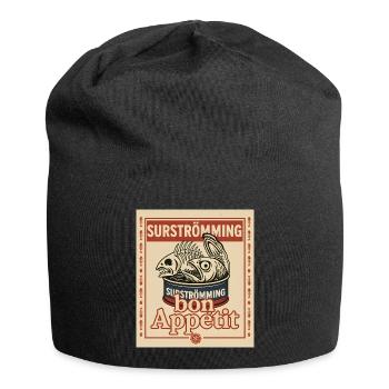 Surströmming Défi Audacieux - Bonnet en jersey - noir - Devant