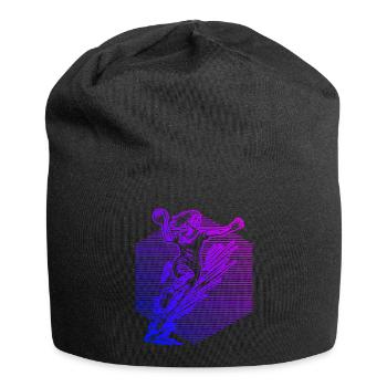 Handball Liebe zum Anziehen fuer Frauen - Jersey-Beanie - Schwarz - Vorne