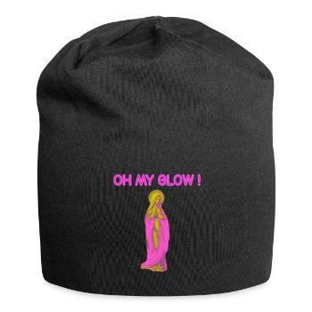 Oh My Glow Vierge Marie Auréole Or - Bonnet en jersey - noir - Devant
