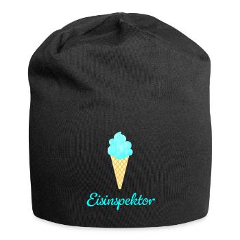 Bureau de l’inspecteur de glaces Humour Vie au bureau Fan de glaces - Bonnet en jersey - noir - Devant