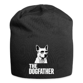 Berger allemand Le Père Chien Propriétaire de chien Propriétaire - Bonnet en jersey - noir - Devant