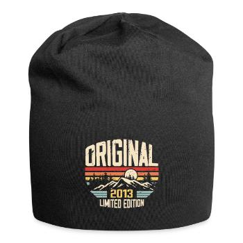 Nostalgisches 2013 Geburtstagsgeschenk 2013 - Jersey-Beanie - Schwarz - Vorne