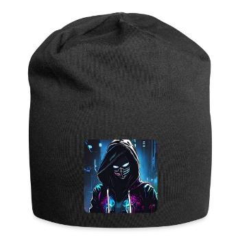 Fille Cyberpunk Cool - Bonnet en jersey - noir - Devant