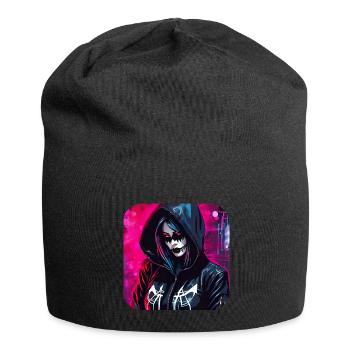 Fille Cyberpunk Cool - Bonnet en jersey - noir - Devant