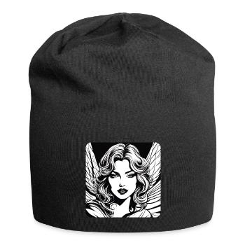 Sweet Angel - Jersey Beanie - black - Front