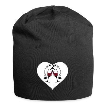 Winzer Weinbauer - Jersey-Beanie - Schwarz - Vorne