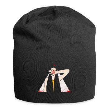 LA RUSSIE TUE - Bonnet en jersey - noir - Devant