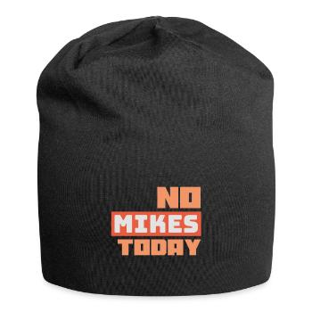 Pas de micros aujourd'hui - Bonnet en jersey - noir - Devant