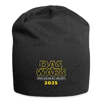 DAS WARS - Cooles Abi '25 Motto Shirt, Abitur 2025 - Bonnet en jersey - noir - Devant