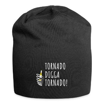 Tornado entzünden Mallorca Bier - Jersey-Beanie - Schwarz - Vorne