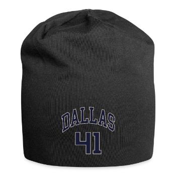 Dallas 41 - Jersey-Beanie - Schwarz - Vorne