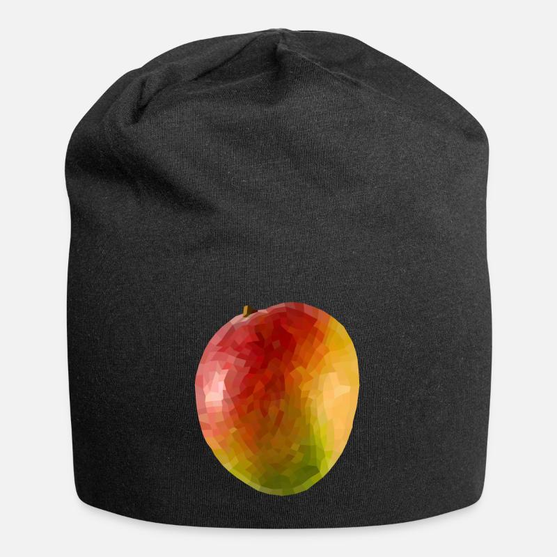 Mango kubistisch - Jersey-Beanie - Schwarz